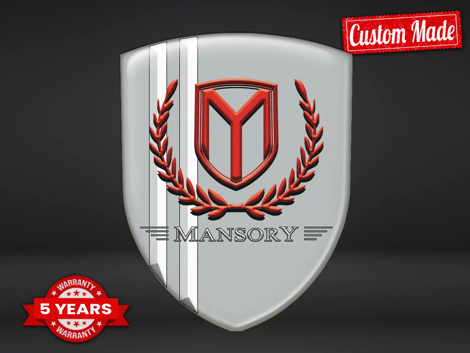 Mansory Permanentaufkleber Robust Hochwertig Professionell